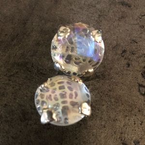 COPY - Hillary Iridescent Clip On Earrings